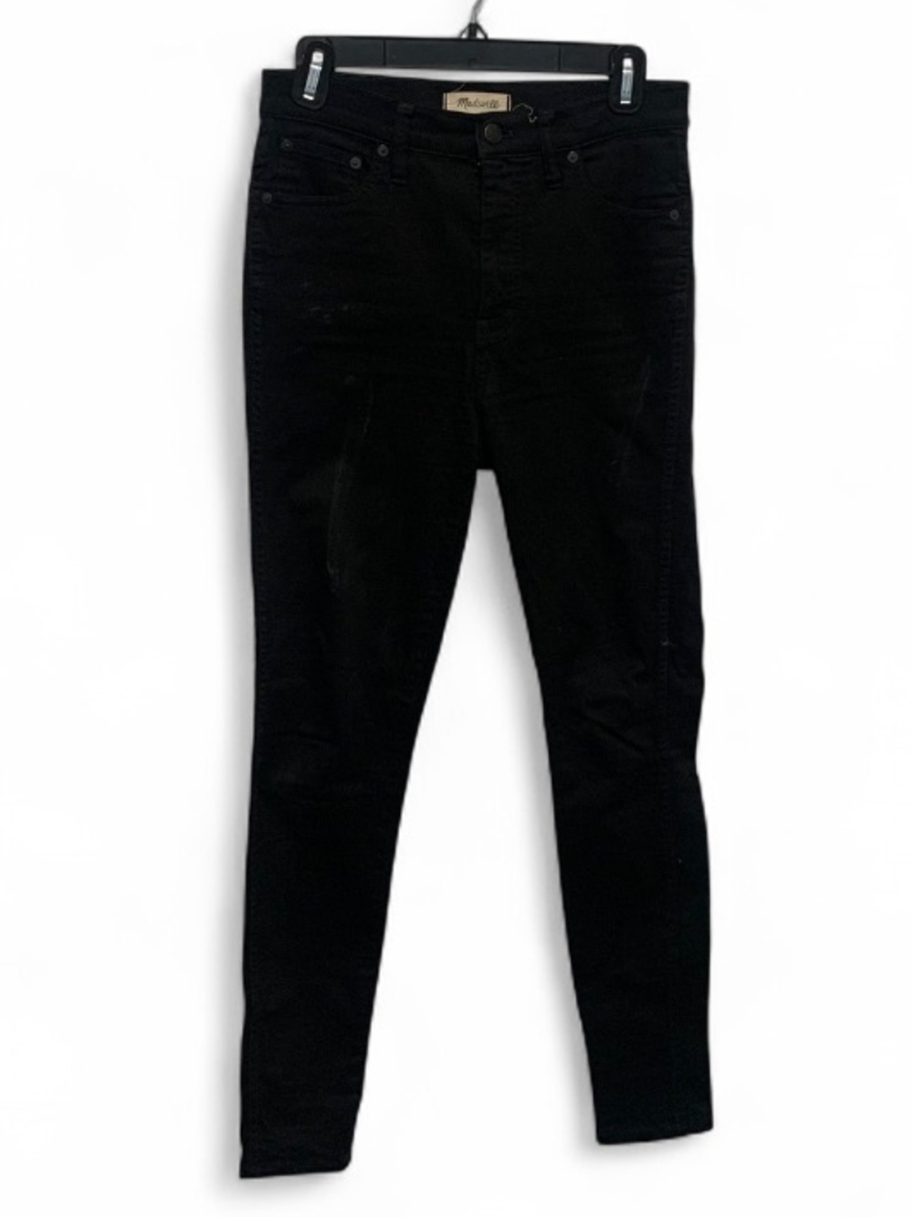 Madewell Black 10” Skinny High-Rise Jeans
